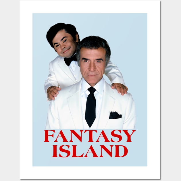 Fantasy Island - Mr. Roarke, Tattoo - 70s Tv Show Wall Art by wildzerouk